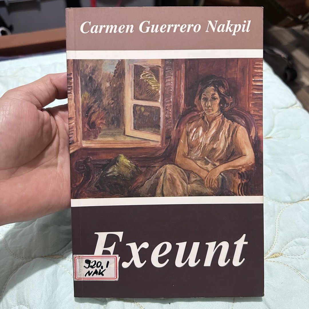 Exeunt - Carmen Guerrero Nakpil (Category: Storybooks) located in General Tinio. Submitted by tindangaklat (Listing ID 1468216309, Image 1). Description: .