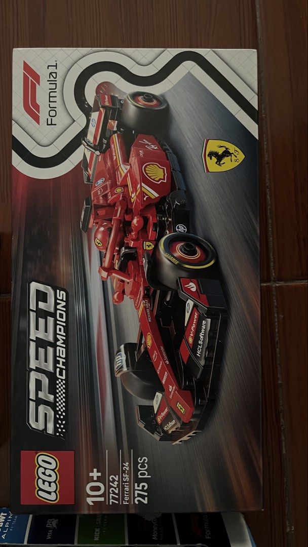 F1 Hotwheels Lego Ferrari Diecast (as pack) (Category: Vehicle & Diecast Models) located in Manila. Submitted by cansitcanton (Listing ID 1468084379, Image 2). Description: - Bundle includes: Hot Wheels Formula 1 5-pack, Bburago 1/43 Ferrari SF23, and Lego Speed Champions Ferrari SF-24 - Condition: 100% brand new, unopened - Perfect for F1 enthusiasts and die-cast/Lego collectors - Get multiple teams and car types in one convenient purchase - Sel