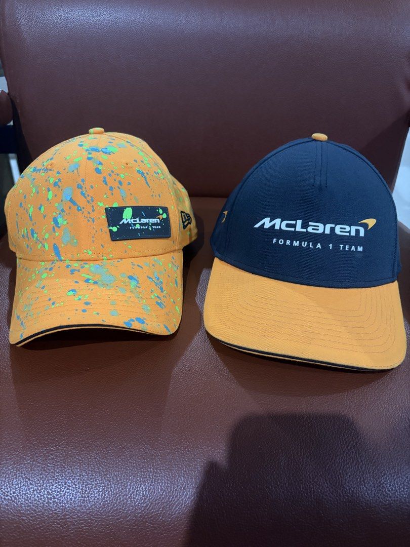 F1 McLaren Caps (Category: Caps & Hats) located in Cainta. Submitted by natesar1021822 (Listing ID 1468258219, Image 1). Description: 1,200 each ₱2,000 for both.