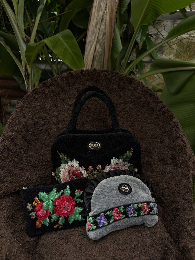 Feiler Bag & Pouches (Category: Shoulder Bags) located in Naga. Submitted by helloitsk20594 (Listing ID 1468104481, Image 1). Description: 𝙁𝙀𝙄𝙇𝙀𝙍 for take all!!🪻🌸🌹 🏷️ 𝙈𝙄𝙉𝙀: ₱1,000 𝙍𝙚𝙩𝙖𝙞𝙡: ¥8,500 𝑪𝒐𝒏𝒅𝒊𝒕𝒊𝒐𝒏: 10/10 condition 𝙄𝙨𝙨𝙪𝙚/𝙨: none 𝘽𝙖𝙜 𝘿𝙞𝙢𝙚𝙣𝙨𝙞𝙤𝙣𝙨: 7 x 11 inches 𝙋𝙤𝙪𝙘𝙝 𝘽𝙡𝙖𝙘𝙠: 4 x 7 inches 𝙋𝙤𝙪𝙘𝙝 𝙂𝙧𝙖𝙮: 5 x 7 inches ————𝗠𝗨𝗦𝗧 𝗥𝗘𝗔𝗗!———— 📌𝙋𝙡𝙚𝙖𝙨𝙚 𝙧𝙚𝙡𝙮 𝙤𝙣 𝙩𝙖𝙜𝙨 �