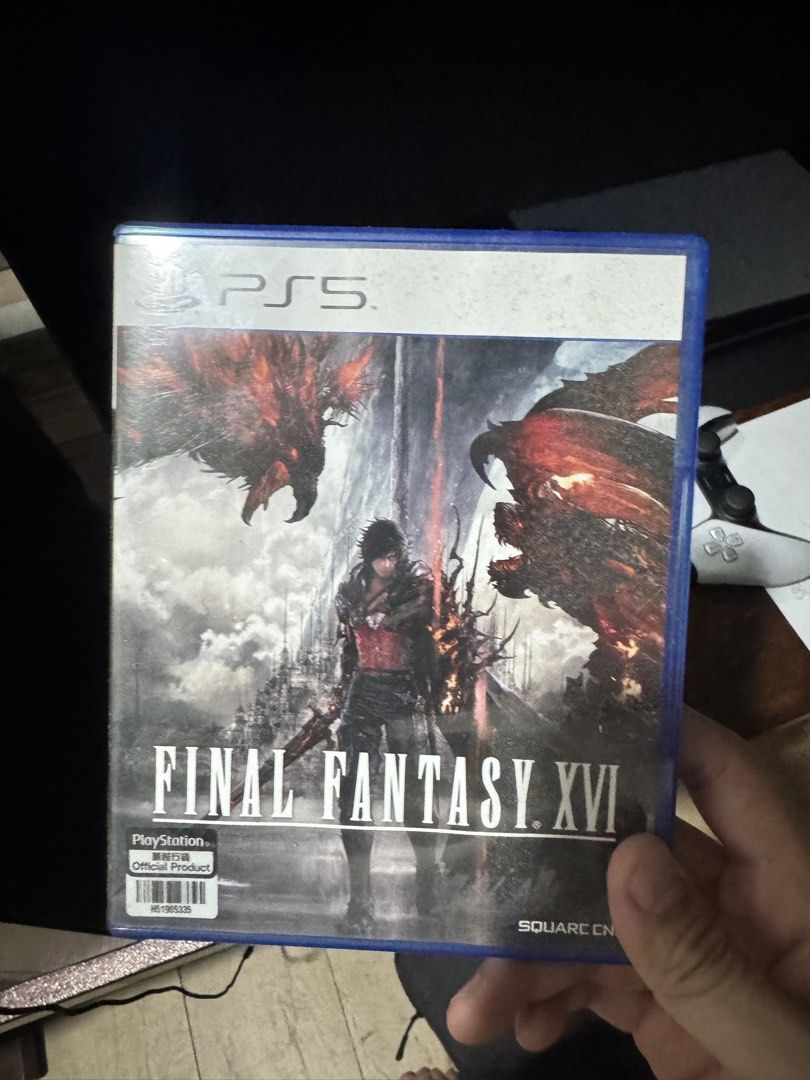 Final Fantasy XVI PS5 Game (Category: PlayStation) located in Manila. Submitted by jtcc2200 (Listing ID 1468163033, Image 1). Description: LAST PRICE POSTED Game: Final Fantasy XVI (Standard Edition) QC QAve Area.