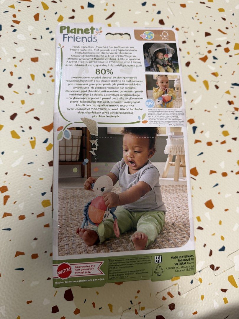 Fisher-Price Turtle (Category: Infant Playtime) located in San Juan City. Submitted by mnatividad (Listing ID 1468197481, Image 2). Description: Stroller toy turtle .