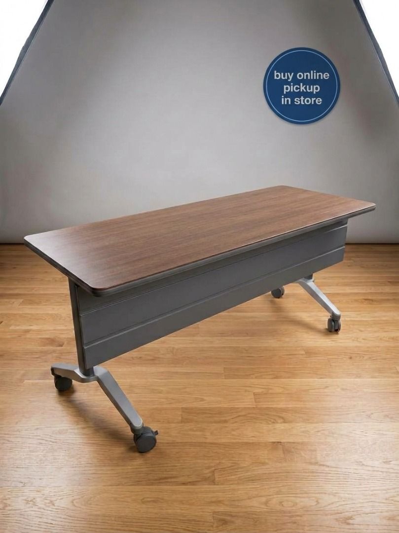 FOLDING TABLE (Category: Tables & Sets) located in Valenzuela. Submitted by jesspesongco (Listing ID 1468097764, Image 1). Description: FOLDING TABLE BRAND: KOKUYO SIZE: L150cm W60cm H70cm PRICE: 7,000 ✓Multi-Purpose Use: Quickly adapts rooms for training, meetings, or open events. ✓Effortless Mobility: Wheels allow quick, single-person room layout changes. 📍 LOCATION: OFFICEBUSTERS BALINTAWAK 👤 Look for: Hesus 📞 0961-690-4709.