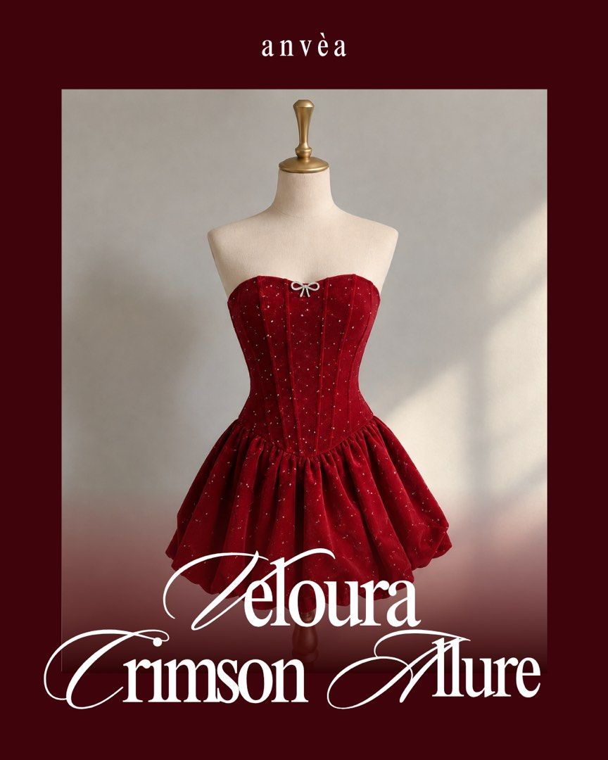 FOR RENT - Mini Dress Red Corset (Category: Evening dresses & gowns) located in Santa Rosa. Submitted by anvea.ph (Listing ID 1468112062, Image 1). Description: 𐙚 𝐃𝐑𝐄𝐒𝐒 𝐅𝐎𝐑 𝐑𝐄𝐍𝐓 ♡ Looking for the perfect dress for your special occasion? Rent your dream dress at an affordable price! 🎀 RENTAL DETAILS - Rental period: 3 days - Payment: Through GCash - Security deposit: ₱500 (refundable upon return, provided the dress is returned in goo