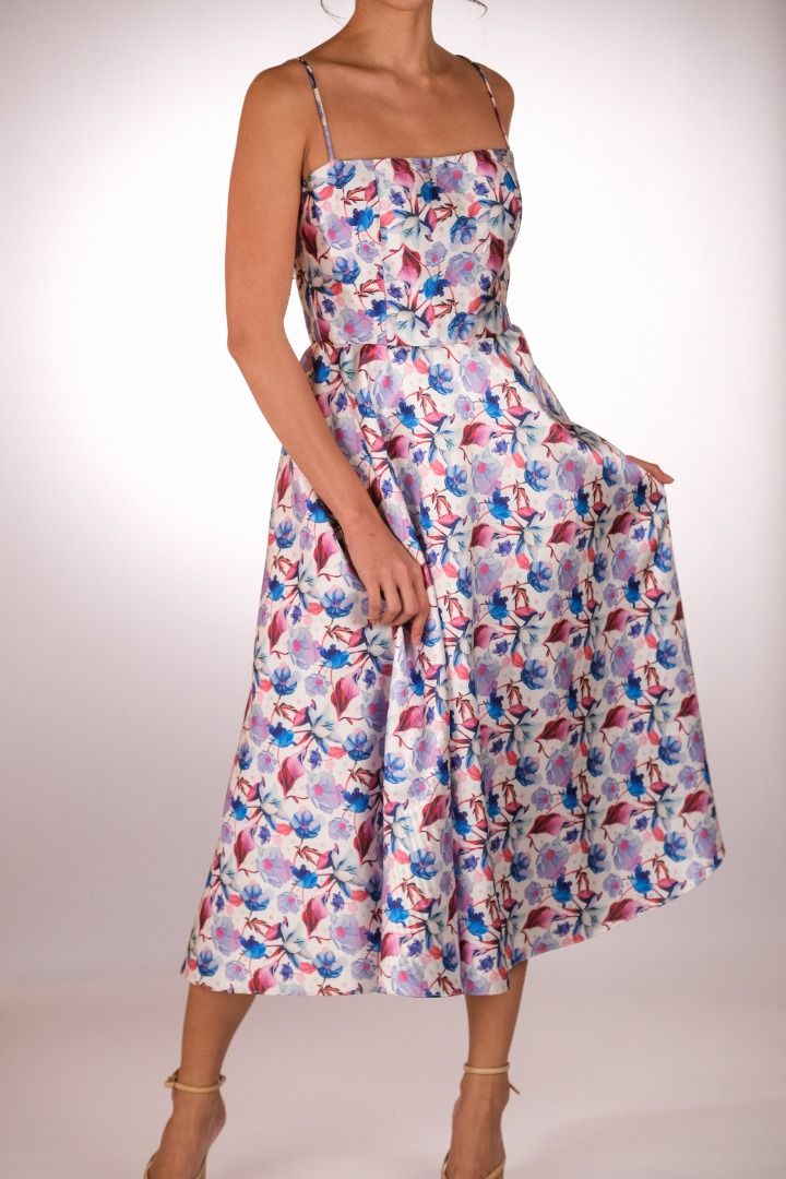 FOR RENT: Spaghetti Strap A-Line Midi Dress (Multicolor) (Category: Dresses) located in Quezon City. Submitted by larentamnl (Listing ID 1468073718, Image 1). Description: READ T&C BEFORE RENTING » rental fee: ₱2,800 » refundable security deposit: ₱500 » this is good for 4-day use only. Additional ₱300/day » rates are charged per calendar day, not per 24 hours. » studio fittings by walk-in / appointment | Tue to Sun: 10 AM – 7 PM » for more info,
