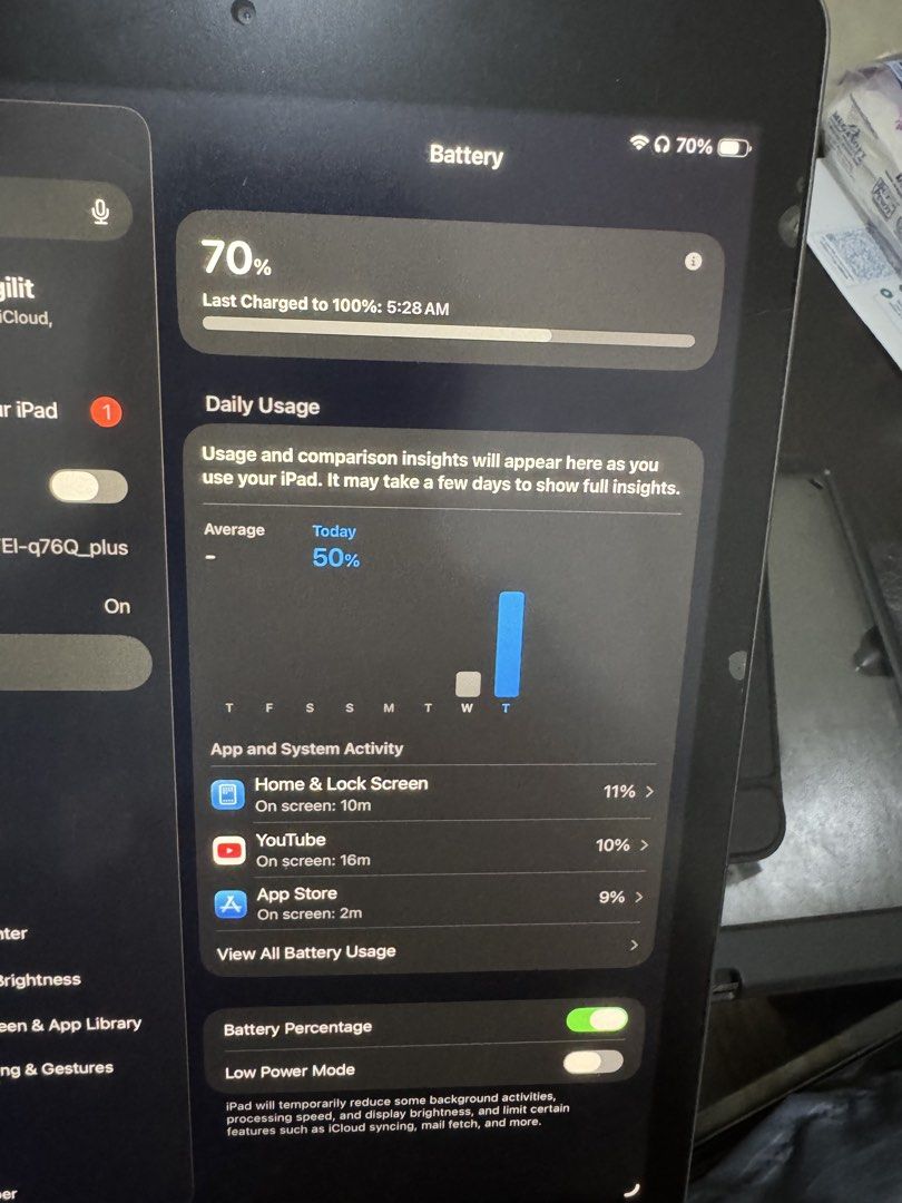 FOR SALE: Apple iPad 8th Generation 128GB (Category: iPad) located in Rizal. Submitted by hez3kiah (Listing ID 1468207007, Image 3). Description: FOR SALE: Apple iPad 8th Generation 128GB ✅ Touch ID working ✅ All functions working properly ✅ Fully functional ✅ Wi-Fi working ✅ Cameras working ✅ Speakers working ✅ Buttons working properly ✅ No issue with charging ✅ Responsive touchscreen ✅ Good for online classes, office work, watching movies, brow