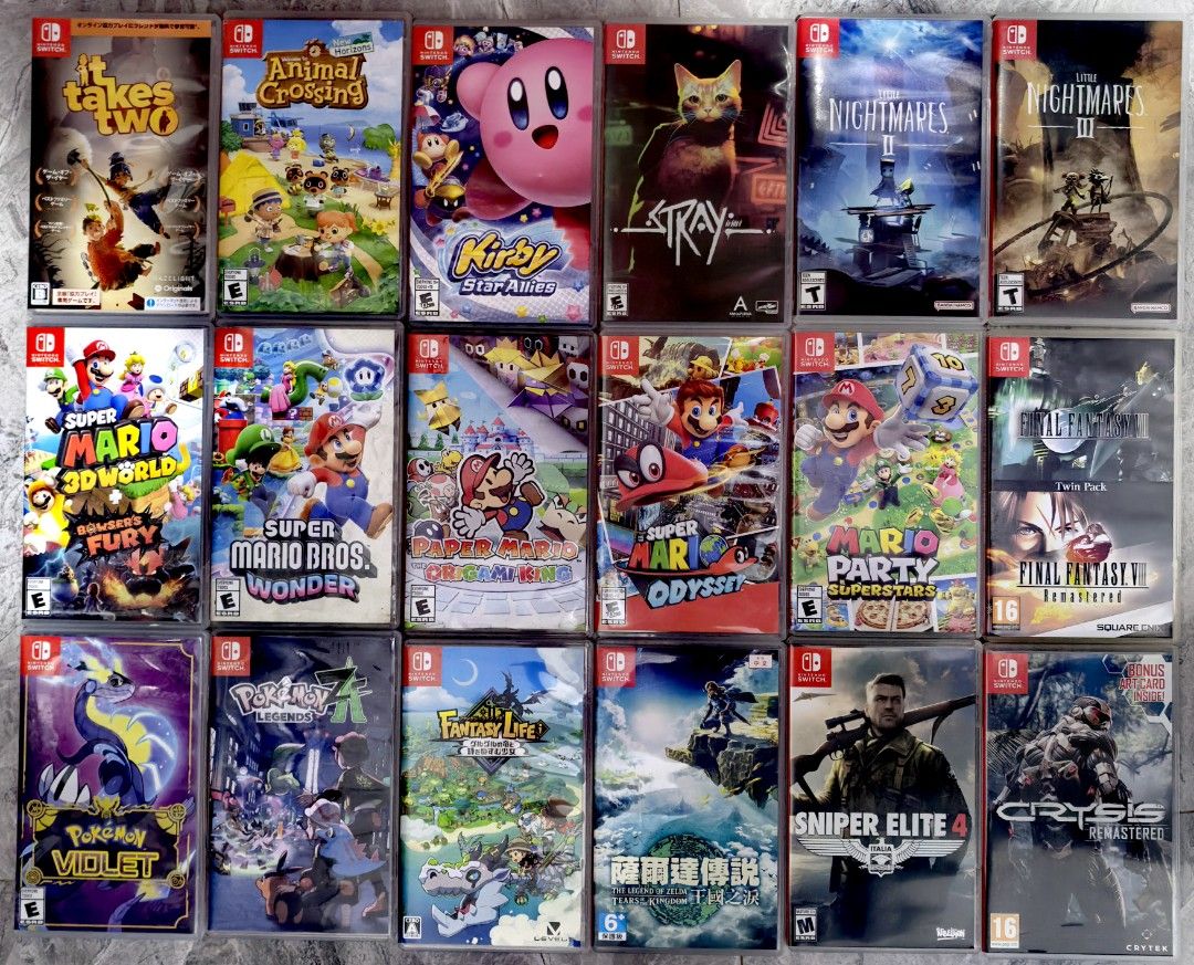 For sale or swap (Category: Nintendo) located in San Juan City. Submitted by 011516 (Listing ID 1468074235, Image 1). Description: For Sale or Trade! Location: Cabuyao, Calamba, Sta Rosa, Laguna / Tondo Manila / San Juan / Sta Mesa / Greenhills ‎Animal Crossing - P1,600.00 ‎Fantasy life - P2,000.00 ‎Final Fantasy - P1,200.00 It takes two - P1,300.00 ‎Kirby Star Allies - P1,700.00 ‎Little nightmares 2 - P1,200.00 ‎Little nightmares 3 - P1,700.00 ‎
