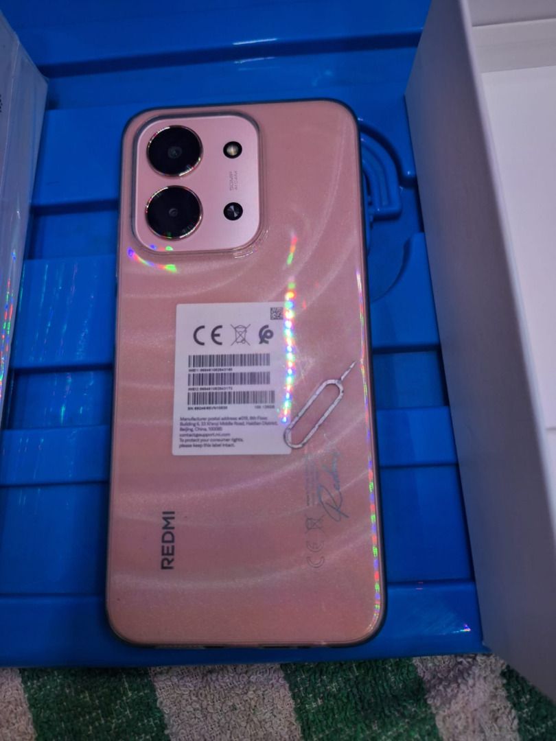 Redmi 15C 5G 8GB+128GB (Category: Android Others) located in Caloocan City. Submitted by hanissamor93001 (Listing ID 1468060221, Image 1). Description: New Redmi 15C Color: Twilight Orange RAM: 8GB ROM: 128GB Battery: 6000mAh 6.9" Large Display 120Hz refresh rate Complete with: Silicon Case 33W Fast Charger Price is slightly negotiable.