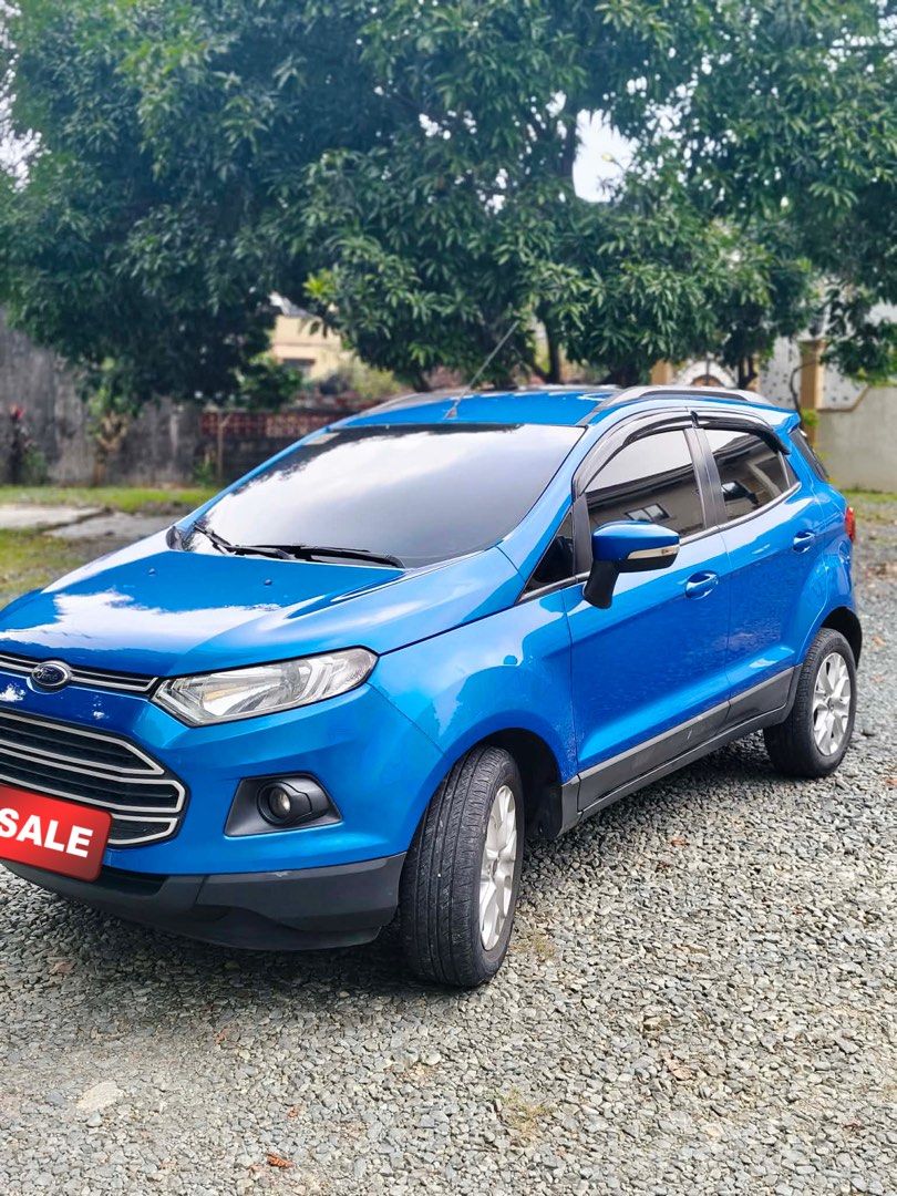 Ford EcoSport Trend Auto (Category: Used Cars) located in Manila. Submitted by chiki01 (Listing ID 1465783583, Image 2). Description: SALE/SWAP FORD ECOSPORT TREND 2017 model 52k odo only 1st owner (nasa akin pa resibo from ford) newly changed oil engine and tranny super good condition registered ‘til 2027 cold a/c 1yr old battery with resibo coolant all windows working all lights working all switch working evrything is working 95% tire complete 