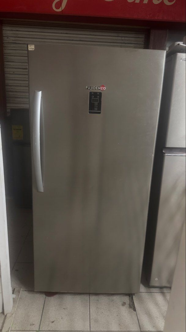 Fujidenzo upright freezer (Category: Refrigerators and Freezers) located in Manila. Submitted by ivyfv04 (Listing ID 1468182508, Image 3). Description: Fujidenzo upright freezer Slightly used Good condition .
