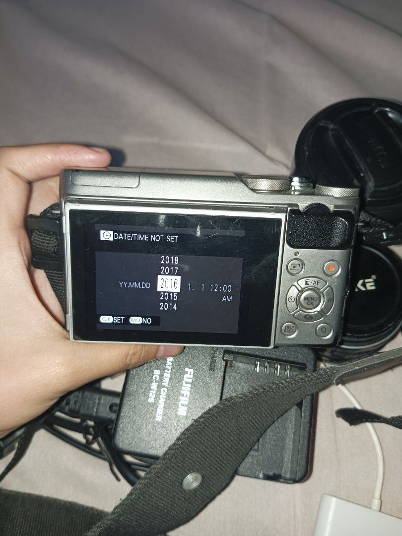 Fujifilm X-A10 Mirrorless Camera Bundle with Lenses and Accessories (Category: Cameras) located in Quezon. Submitted by davikari (Listing ID 1468068356, Image 3). Description: 📸 Fujifilm X-A10 Mirrorless Camera | Flip Screen | Wi-Fi Ready 📦 INCLUSIONS: • Fujifilm X-A10 Body • Fujifilm XC 16-50mm f/3.5-5.6 OIS II Kit Lens • Meike 35mm f/1.4 Manual Lens • RAVPower Battery (newly purchased) • Charger (newly purchased) • Camera Bag • OTG Card Reade