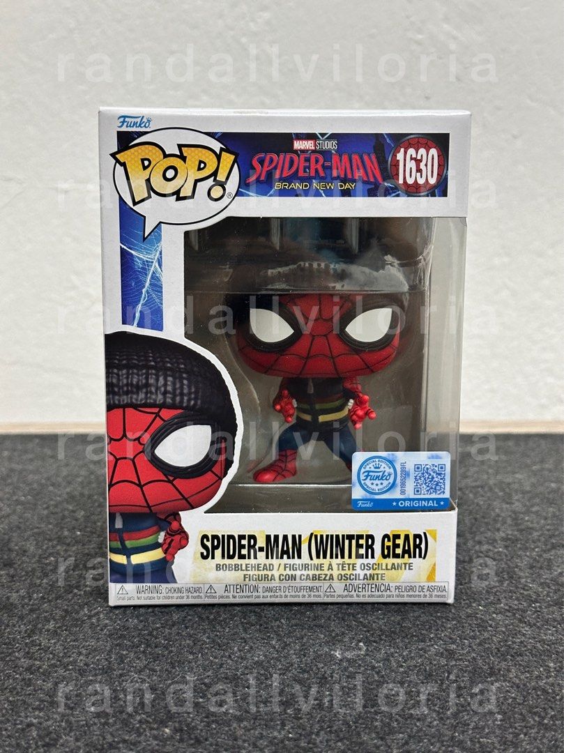 Funko Pop Marvel Spider-Man Winter Gear 1630 (Category: Designer & Blind Box Toys) located in Caloocan City. Submitted by randallv (Listing ID 1468237273, Image 1). Description: WTS LFB Funko Pop! Spider-Man BND (Winter Gear) 1630 ₱1,100 Brand new. No box protector. Can do meetup or delivery. 📍 5th Ave., Caloocan City / Muñoz Q.C. PM me for more info..