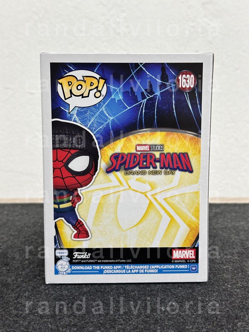 Funko Pop Marvel Spider-Man Winter Gear 1630 (Category: Designer & Blind Box Toys) located in Caloocan City. Submitted by randallv (Listing ID 1468237273, Image 3). Description: WTS LFB Funko Pop! Spider-Man BND (Winter Gear) 1630 ₱1,100 Brand new. No box protector. Can do meetup or delivery. 📍 5th Ave., Caloocan City / Muñoz Q.C. PM me for more info..