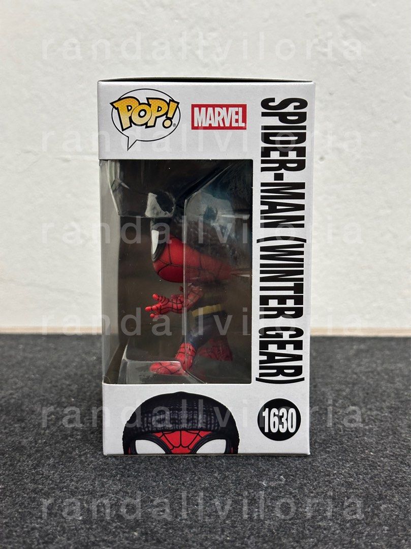 Funko Pop Marvel Spider-Man Winter Gear 1630 (Category: Designer & Blind Box Toys) located in Caloocan City. Submitted by randallv (Listing ID 1468237273, Image 2). Description: WTS LFB Funko Pop! Spider-Man BND (Winter Gear) 1630 ₱1,100 Brand new. No box protector. Can do meetup or delivery. 📍 5th Ave., Caloocan City / Muñoz Q.C. PM me for more info..