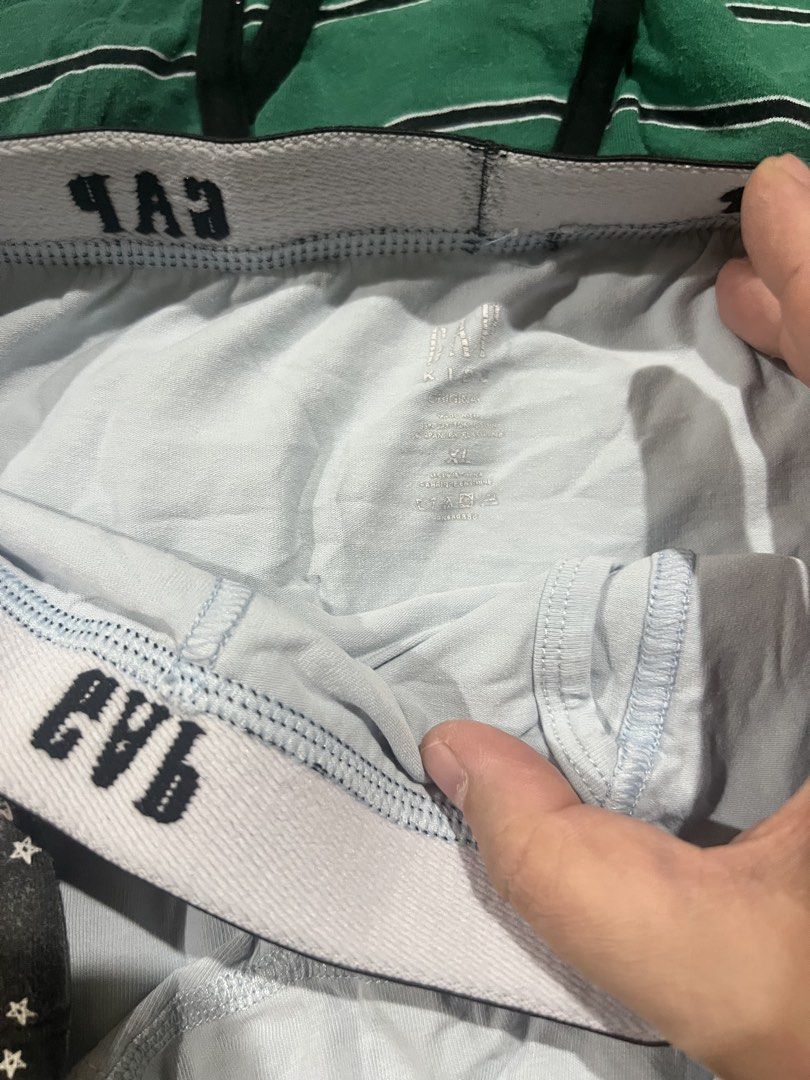 Gap kids underwear (Category: Babies & Kids Fashion) located in Paranaque City. Submitted by arianem031087 (Listing ID 1468178657, Image 3). Description: Size: Xl/2 Large /1 Age:4/5/6 .