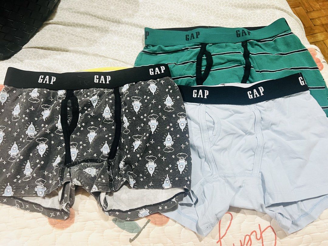 Gap kids underwear (Category: Babies & Kids Fashion) located in Paranaque City. Submitted by arianem031087 (Listing ID 1468178657, Image 1). Description: Size: Xl/2 Large /1 Age:4/5/6 .