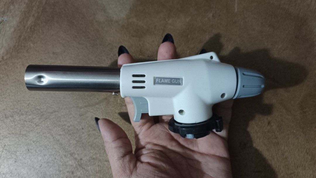 Gas Butane Torch Gun (Category: Everything Else Others) located in Manila. Submitted by lotty_2489 (Listing ID 1468095626, Image 2). Description: Onhand Brandnew GoodQuality Sameday Delivery COD/GcashPayment #09706504365 Charm.