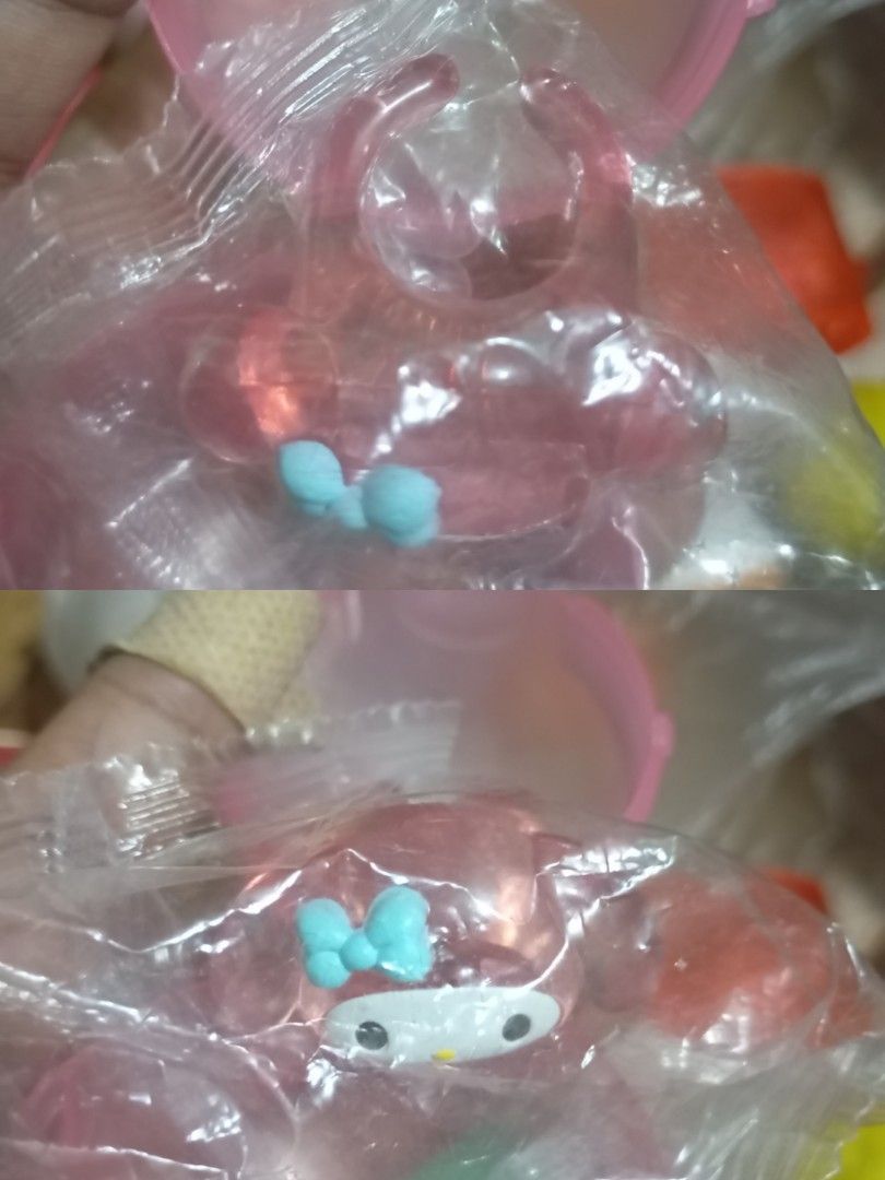 Gashapon sanrio mix bundle (Category: Figurines & Statues) located in Manila. Submitted by ysabel1102 (Listing ID 1468215142, Image 2). Description: gashapon with toys or figurine or rings inside all brand new but buy as is and manage expectation personal collection for declutter priority bundle for 600 tysm.