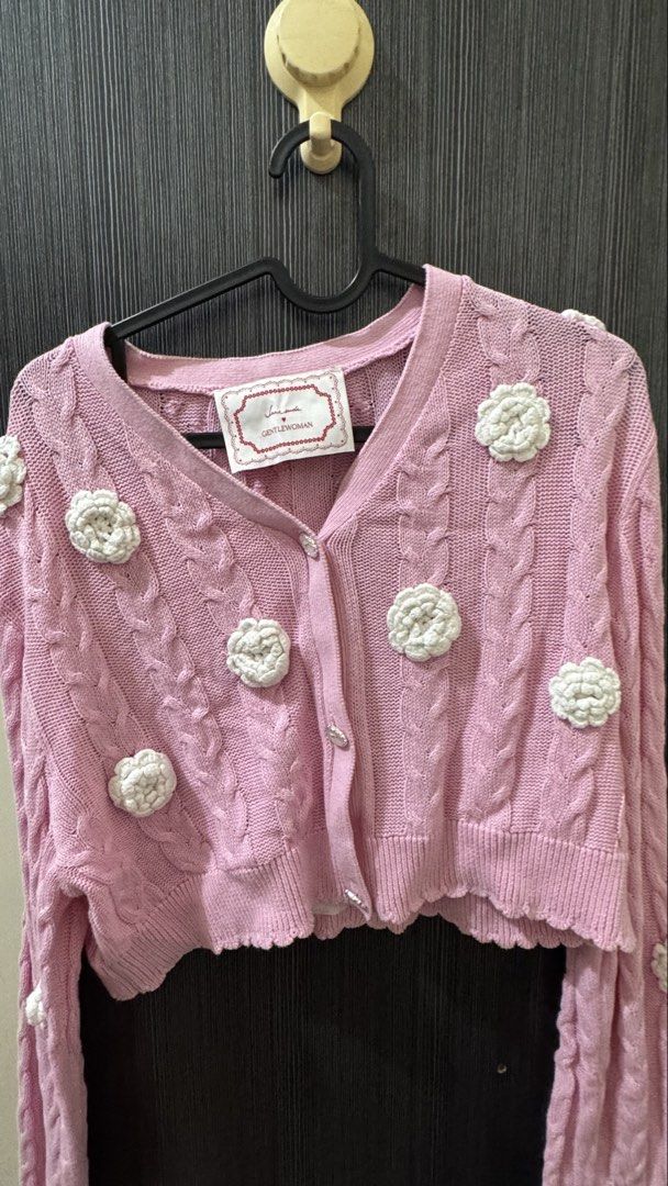 Gentle Woman Cardigan (Category: Coats, Jackets and Outerwear) located in Manila. Submitted by theunniesshoppe (Listing ID 1468241978, Image 2). Description: Bought this around 2290-2490THB, used a few times and stopped using it as I have pictures with if already. Some minor flaw from laundry, but barely noticeable. Price is still negotiable for serious buyers only. Fits Medium- Large frames.
