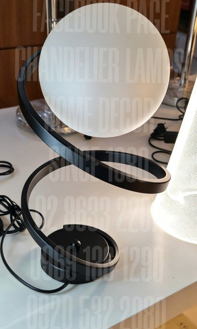 globe table lamp new arrival (Category: Lighting) located in Antipolo. Submitted by homelightingtrading (Listing ID 1468064468, Image 2). Description: C.O.D Metro Manila only W/ delivery fee PAYMENT FIRST Province Area W/ Shipping fee Superior high-end quality NO TO PUCHU PUCHU BRAND NEW WARRANTY FACEBOOK PAGE Chandelier Lamps Home Decor Since 1980 ☎️ 02 8633 2287 📱0920 532 2080.