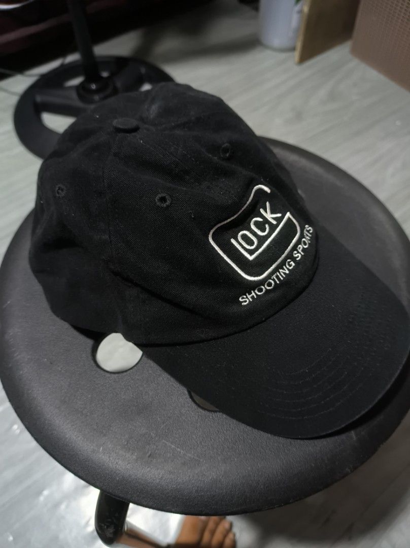 Glock baseball cap (Category: Caps & Hats) located in Valenzuela. Submitted by henoh. (Listing ID 1468095971, Image 1). Description: features Glock logo embroidery at the front. slight anodation at the cap adjuster..