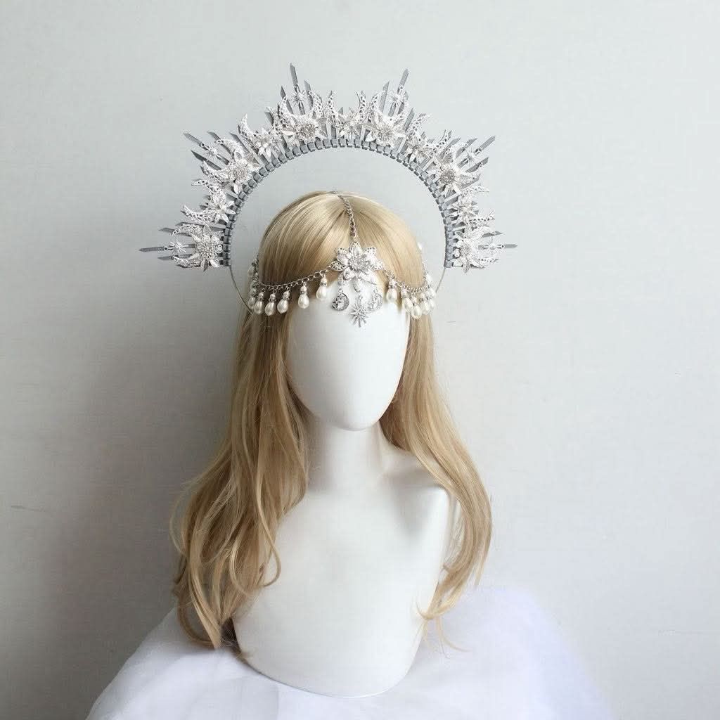 Goddess Crown Headdress (Category: Hair Accessories) located in Bulacan. Submitted by allysalvador11 (Listing ID 1468197667, Image 1). Description: Need to assemble by yourself All inclusions included nasa photos na NO RUSH SHIPPING! If in doubt, don’t buy! Pls read before ordering. Actual pic posted All prices are fixed. No haggling Strictly PAYMENT FIRST & Shipping only We can also do LALAMOVE if rush (once the item is onhand na) No meetups, No