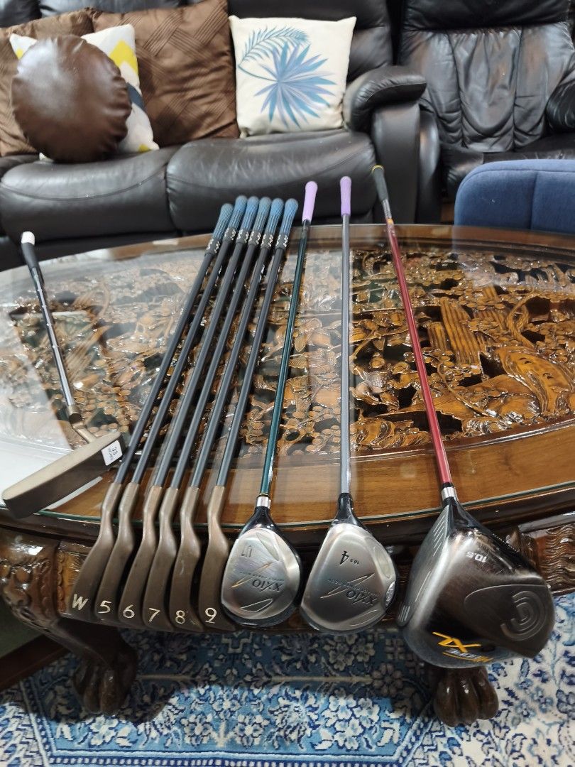 Golf Ladies Set (Category: Other Sports Equipment and Supplies) located in Paranaque City. Submitted by manilagolfmarket (Listing ID 1468211887, Image 2). Description: For Sale Ladies Set. °Rare Ping ISI Becu orange dot. Ladies flex graphite shaft irons °Xxio L flex woods °Cleveland 10.5° A flex driver °Bag included for only 20.8k pick up Bf Paranaque free shipping within MM..