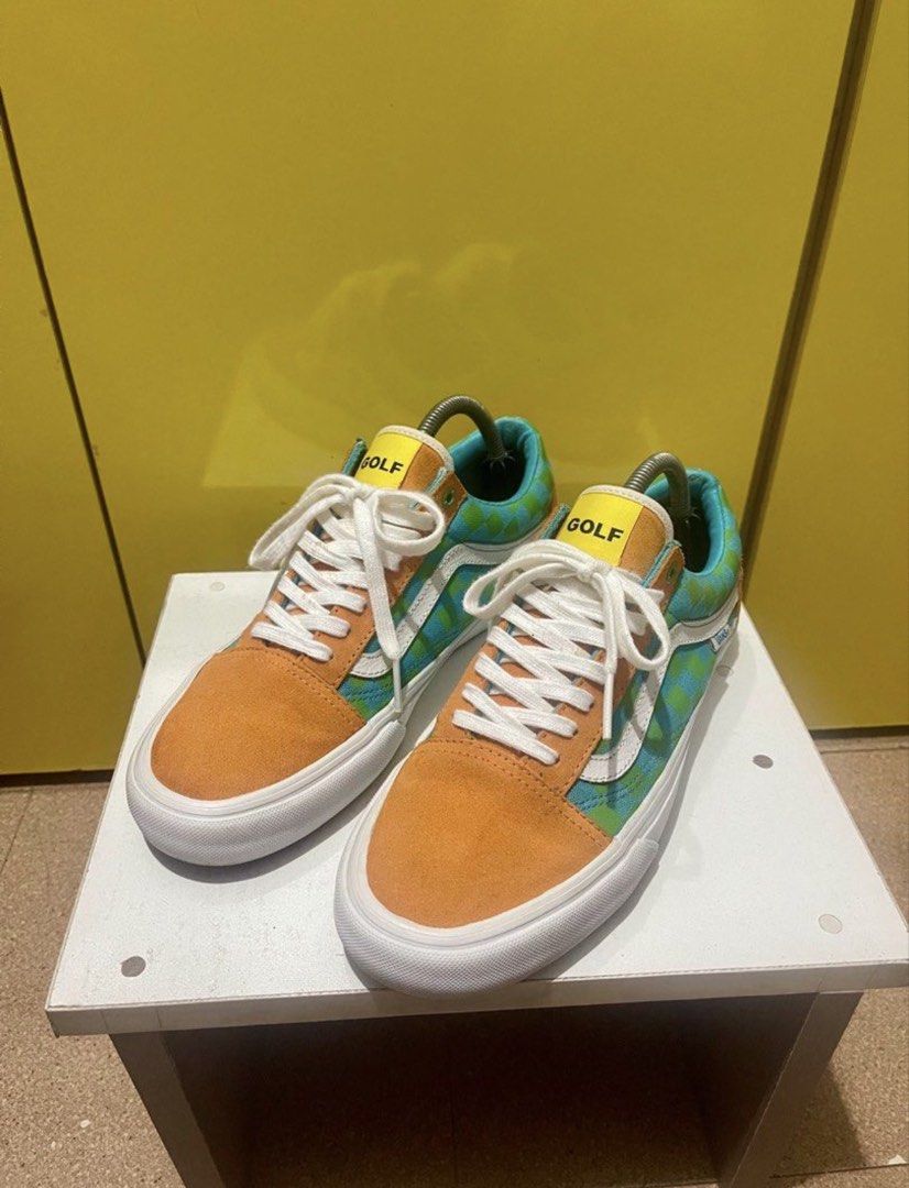 Golf Wang x Vans Old Skool Pro (Category: Sneakers) located in Angeles City. Submitted by angelian.m (Listing ID 1468270585, Image 1). Description: Size 9 6000 nego.