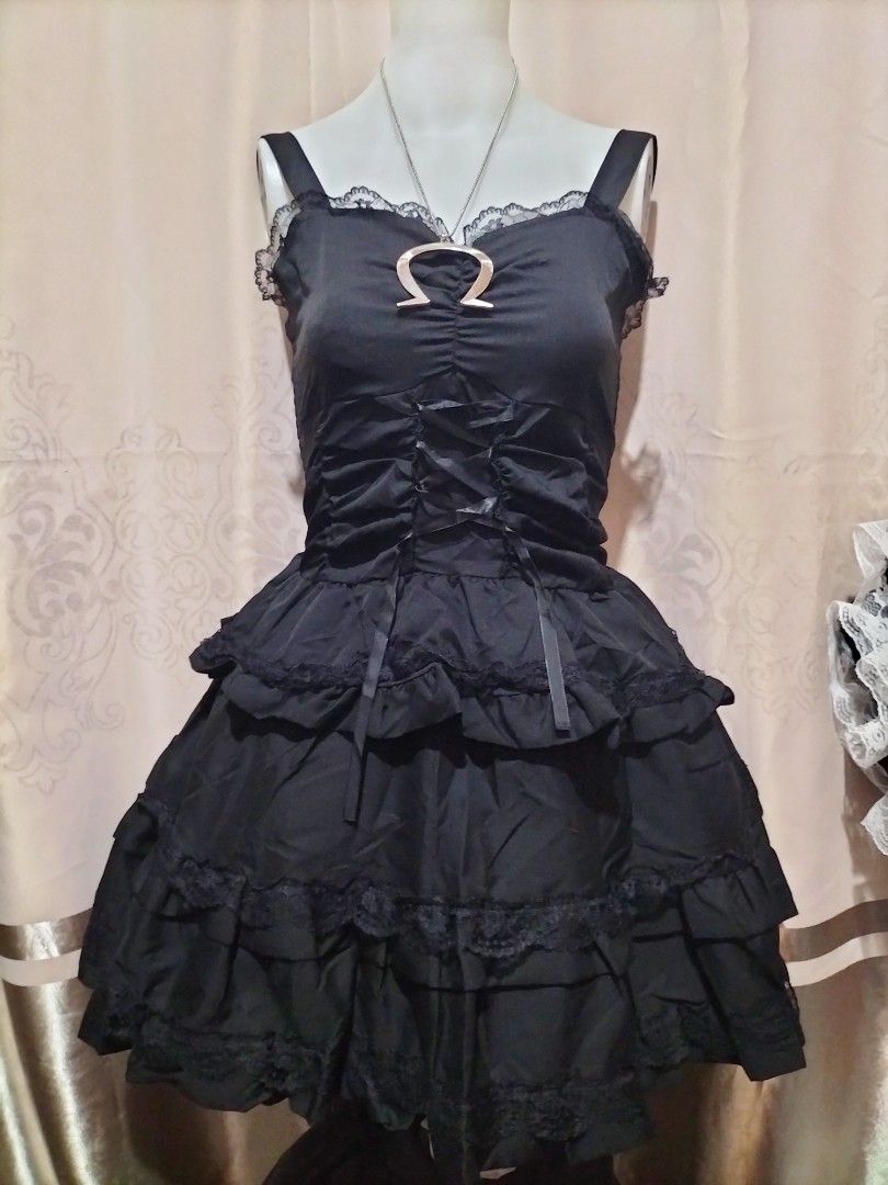 Gothic black dress (Category: Dresses) located in Manila. Submitted by elunacurio (Listing ID 1468094514, Image 1). Description: .