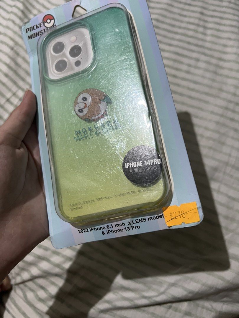 Gourmandise Pokémon Soft Case Iphone 13 pro/14 pro (Category: Cases & Sleeves) located in Manila. Submitted by erickalago (Listing ID 1468259820, Image 2). Description: new but the box is already open when i bought it from japan surplus IPHONE 13 PRO/14PRO LOC: Manila & Pasig.