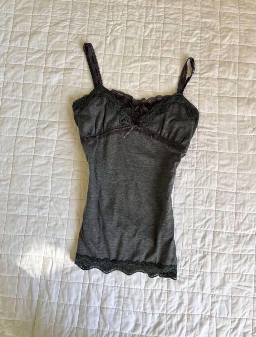 gray cami top (Category: Others Tops) located in Naga. Submitted by aemiisclst (Listing ID 1468077742, Image 2). Description: .