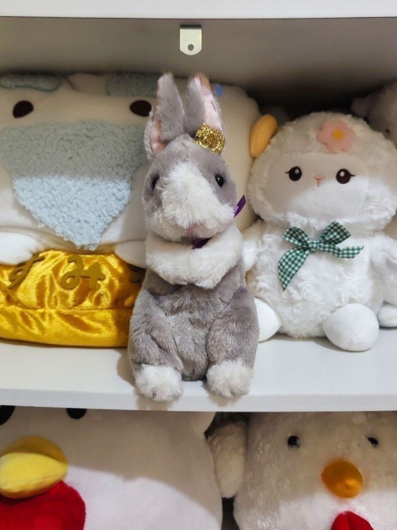 Gray Princess Bunny Rabbit Wallet Pouch Stuff Toy (Category: Plushies & Soft Toys) located in San Jose del Monte. Submitted by chimkenugets (Listing ID 1468248100, Image 1). Description: .