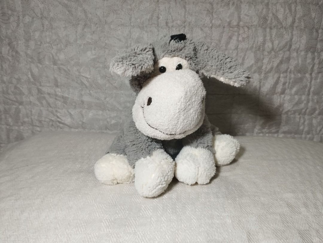 Grey Donkey Plush Stuffed Toy Animal (Category: Plushies & Soft Toys) located in Cagayan de Oro. Submitted by pochimart (Listing ID 1468211097, Image 1). Description: Donkey Flos Toys sitting 33cm 🫏 🧡✨ (Check Images Please) ⭐₱60 ✉️Message me if you're interested or have questions, I'm happy to help! 📍Location: CDO / Cagayan De Oro (we can meet up if we're close) 🚚J&T - Message me (buyer covers the shipping fee) 💳GCash.