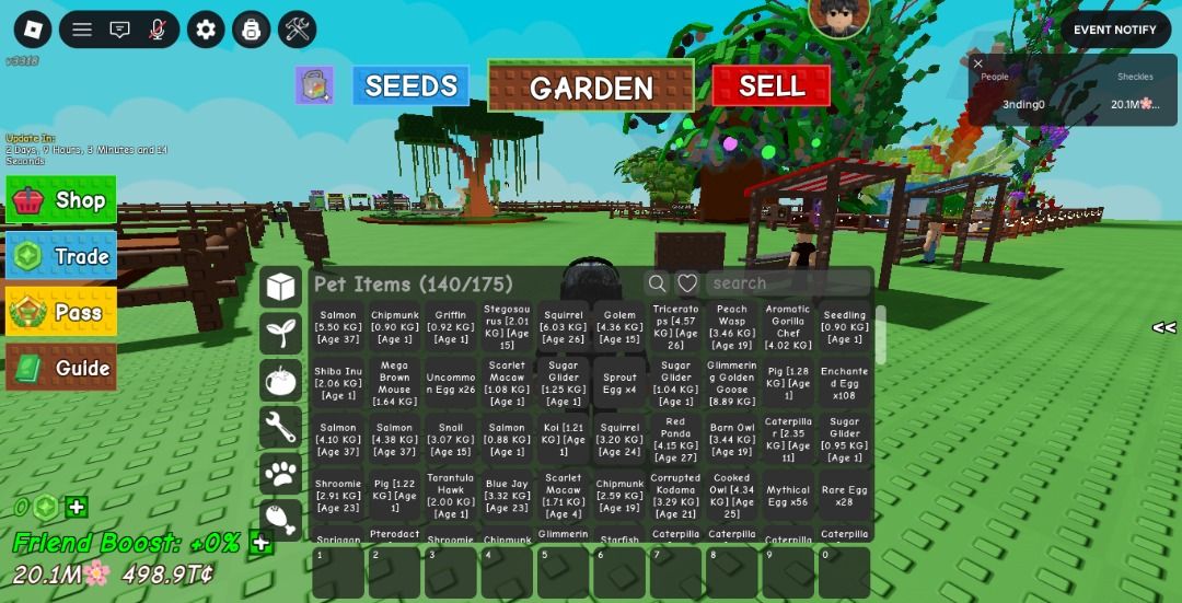 Grow a Garden Pets (Category: In-Game Products) located in Caloocan City. Submitted by goldentree_55e3c4 (Listing ID 1468183455, Image 1). Description: 🐾🌱 LOOKING FOR GROW A GARDEN PETS? 🌱🐾 Your dream pets are waiting! 🐶✨ 💚 Fast & easy transaction 💚 Affordable prices 💚 Trusted seller 📩 DM ME NOW TO BUY! Don't miss out! 🔥 #GrowAGarden #GrowAGardenPets #Roblox #RobloxTrading #PetTrading.