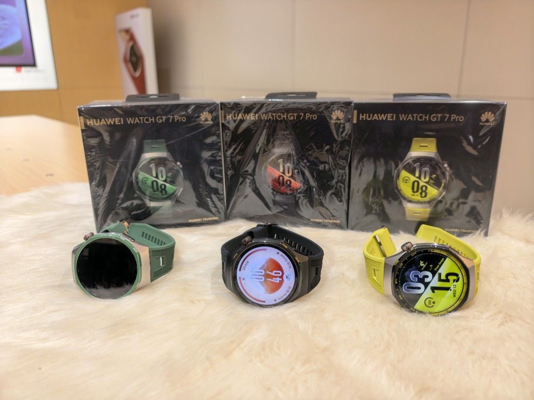 GT 7 series (Category: Wearables & Smart Watches) located in Quezon City. Submitted by jeanligsay68447 (Listing ID 1468095548, Image 3). Description: Accurate. Comprehensive. AI-Powered. ⌚ Meet the #HUAWEIWATCHGT7Series, bringing together advanced health insights, AI-powered sports guidance, 100+ sports modes, and up to 21 days of battery life from everyday routines to your biggest adventures. Get yours starting at ₱14,999 with freebies worth up 