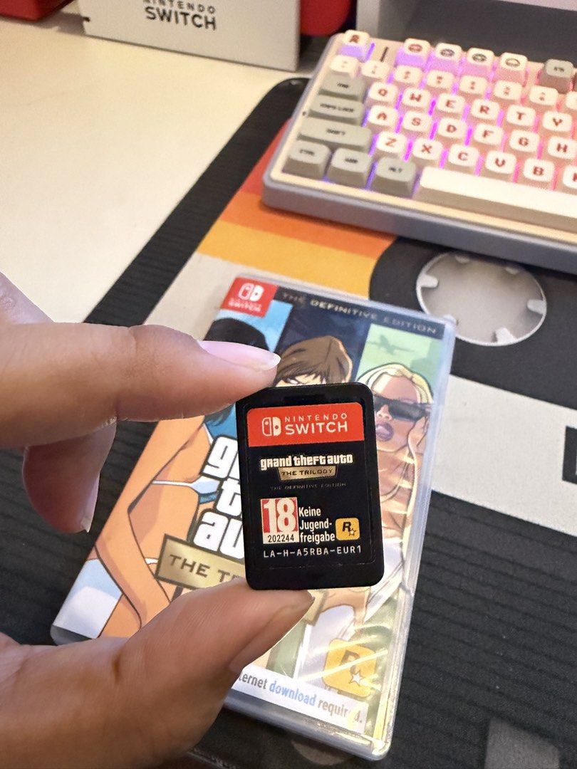 GTA The Trilogy for Nintendo Switch (Category: Nintendo) located in San Antonio. Submitted by baconized (Listing ID 1468280857, Image 3). Description: 🏷️ 900 📍nueva ecija.