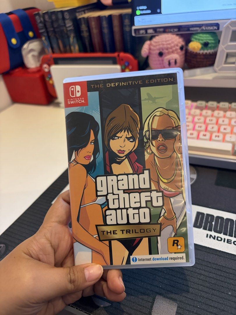 GTA The Trilogy for Nintendo Switch (Category: Nintendo) located in San Antonio. Submitted by baconized (Listing ID 1468280857, Image 1). Description: 🏷️ 900 📍nueva ecija.