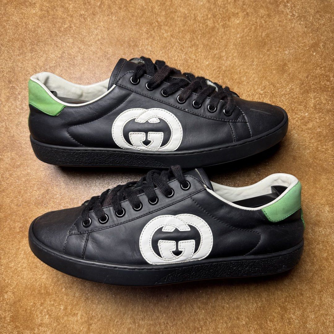 GUCCI INTERLOCKING G (Category: Sneakers) located in Panabo. Submitted by shoerarefinds (Listing ID 1468279823, Image 1). Description: ĞÙÇÇI ÁÇÈ IÑȚÈŘŁÒÇĶÌÑĞ G SIZE: EU 41 / 8 US / 26 CM Excellent Condition LOCATION: PANABO CITY, DAVAO DEL NORTE, 8105 2600 FREESHIPPING.