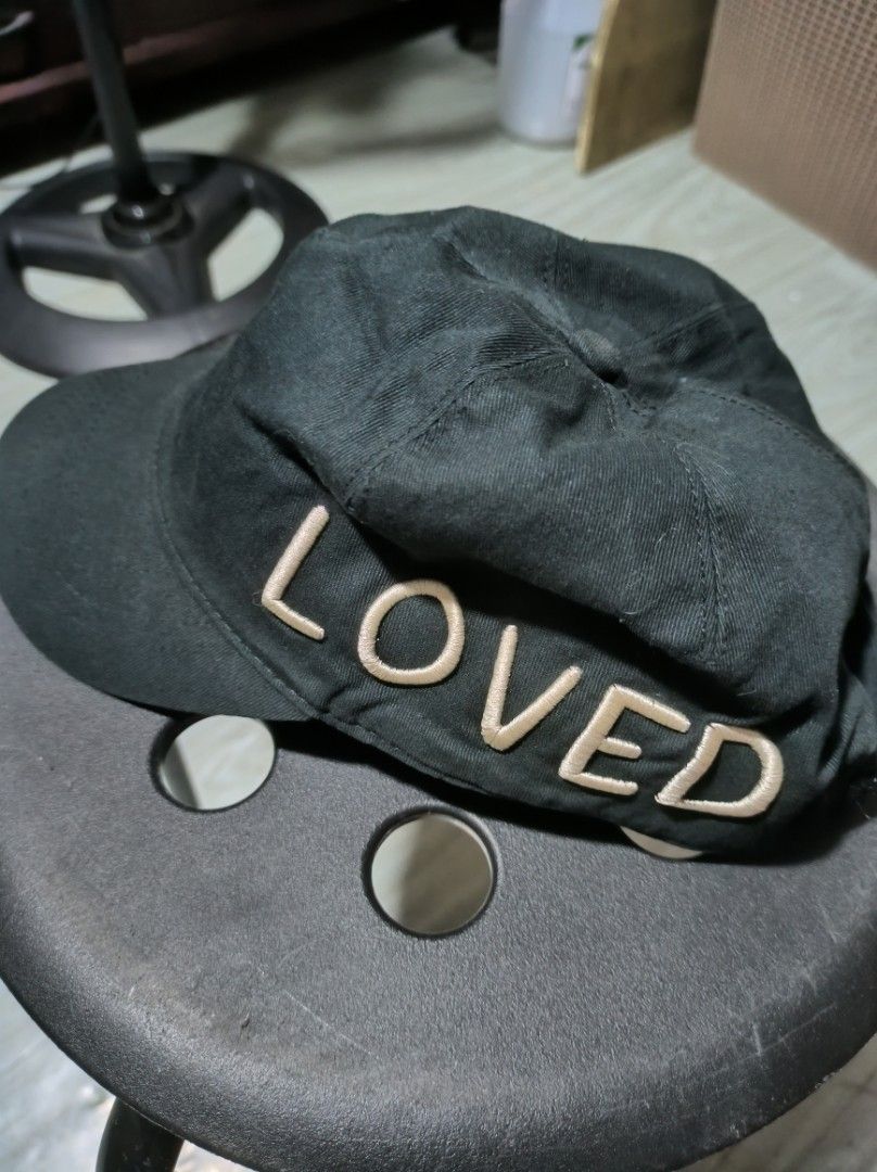 Gucci Loved baseball cap (Category: Caps & Hats) located in Valenzuela. Submitted by henoh. (Listing ID 1468095716, Image 2). Description: Gucci loved baseball cap features gucci text embroidery on the left panel and loved text embroidery at the right. Complete tags. size: OSFA.