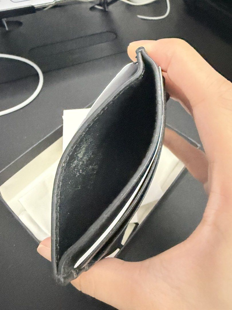 Gucci Microguccissima Cardholder (Category: Wallets & Card Holders) located in Quezon City. Submitted by ravsberries (Listing ID 1468251349, Image 3). Description: Guaranteed 💯 authentic Gucci Microguccissima cardholder in black Bought from personal shopper (@personalshopperkaylondon) As is where is— pls refer to photos for flaws Rfs: declutter .