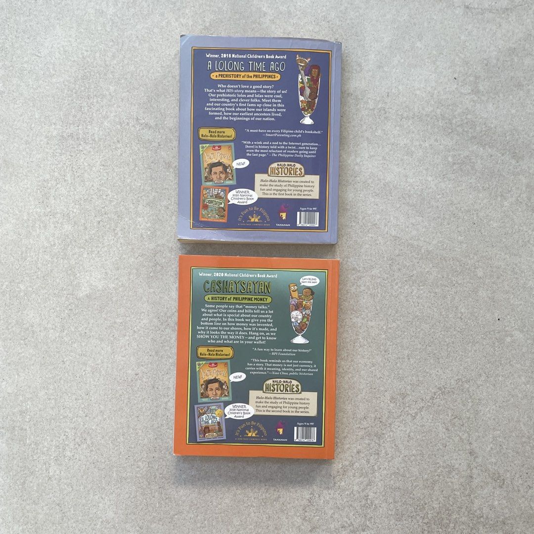 Halo Halo Stories 2pcs (Category: Storybooks) located in Muntinlupa City. Submitted by mrsalifestyle (Listing ID 1468141985, Image 2). Description: A Lolong Time Ago Cashaysayan.
