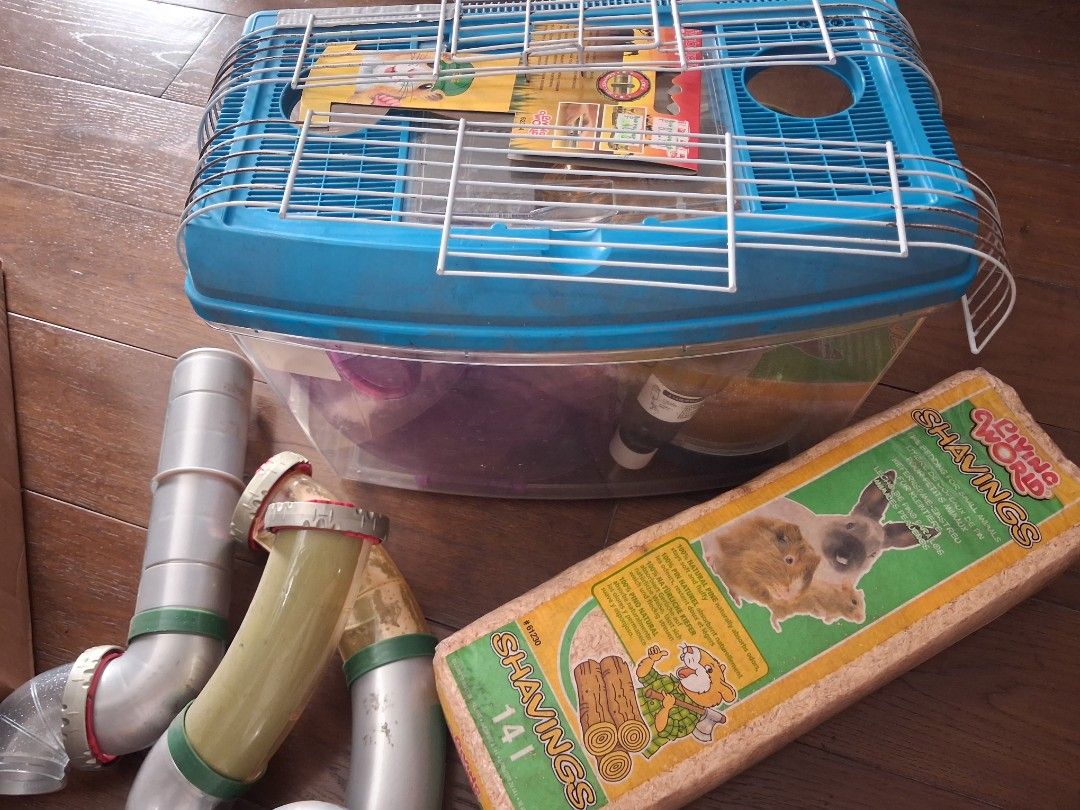 Hamster Guinea Pig Cage and Accessories (Category: Homes & Other Pet Accessories) located in San Juan City. Submitted by nikkibri (Listing ID 1468215515, Image 1). Description: used once before take all for 2,500.