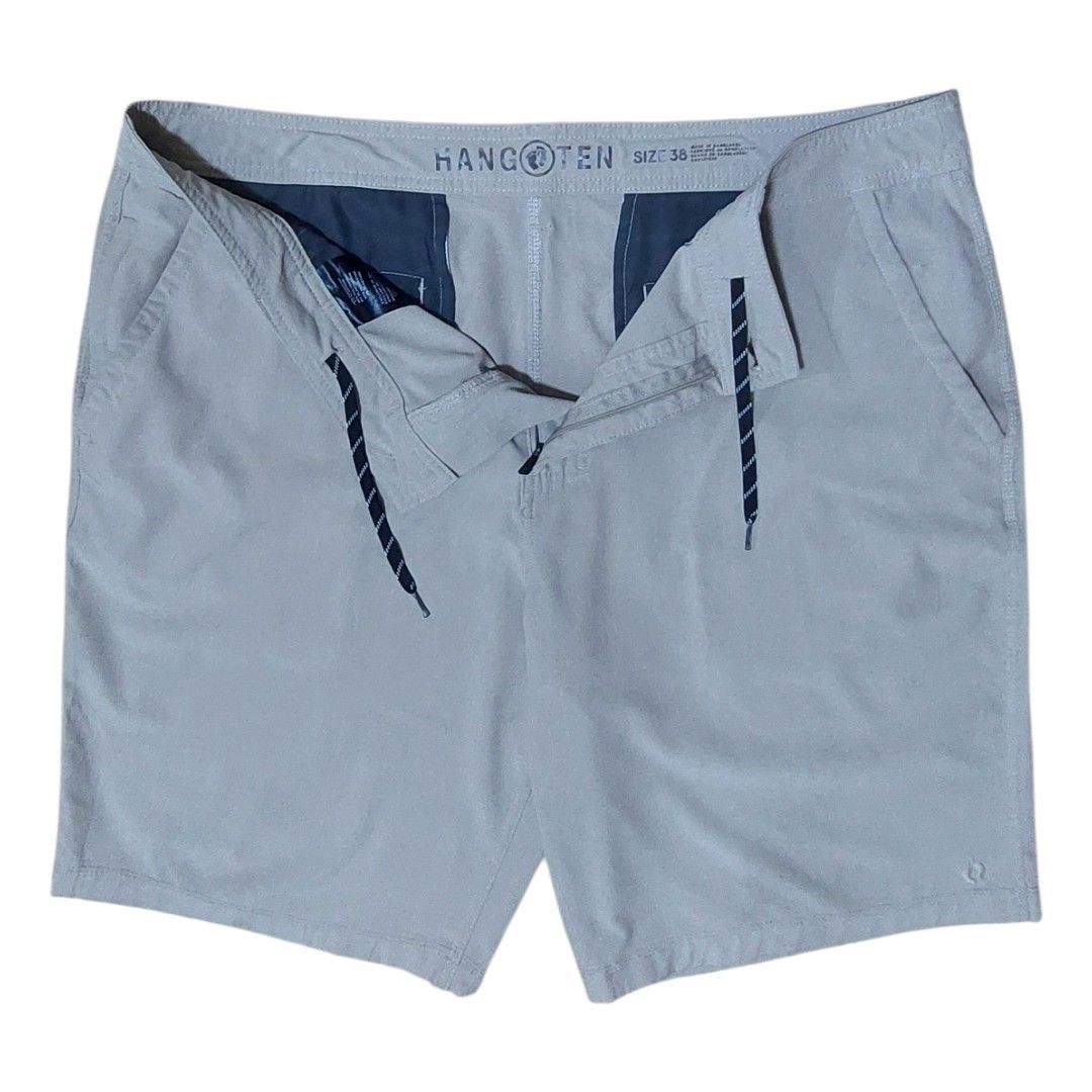 Hang Ten Shorts Men Beige (Category: Shorts) located in Manila. Submitted by undothriftshop (Listing ID 1468207491, Image 2). Description: Hang Ten Shorts Men Beige size 38 on tag color rate 10/10 Excellent condition No Issue selling price : 350 + Sf.