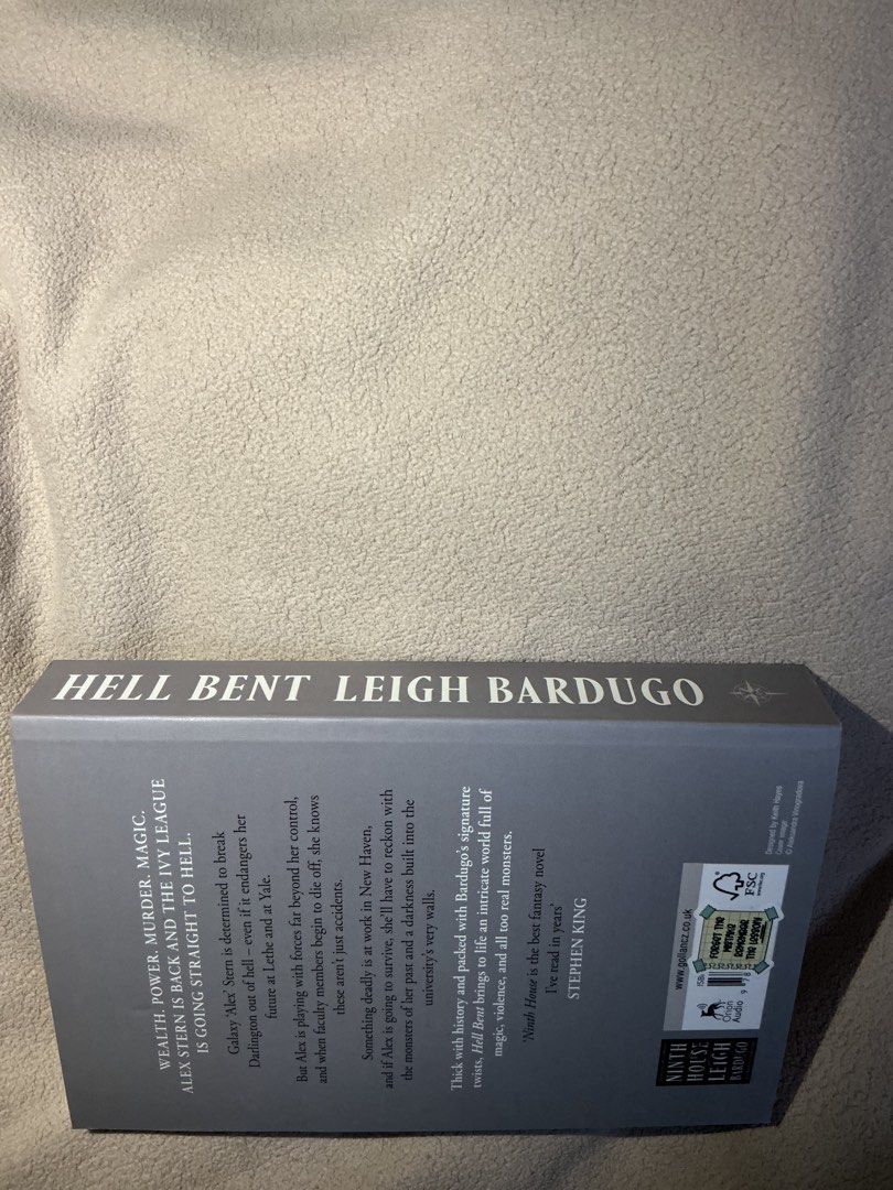 Hell Bent by Leigh Bardugo (Category: Storybooks) located in Cavite. Submitted by audepages (Listing ID 1468114854, Image 3). Description: Brand new Paperback MOP: Gcash GoTyme MOD: J&T Lalamove Grab Location: Imus, Cavite.