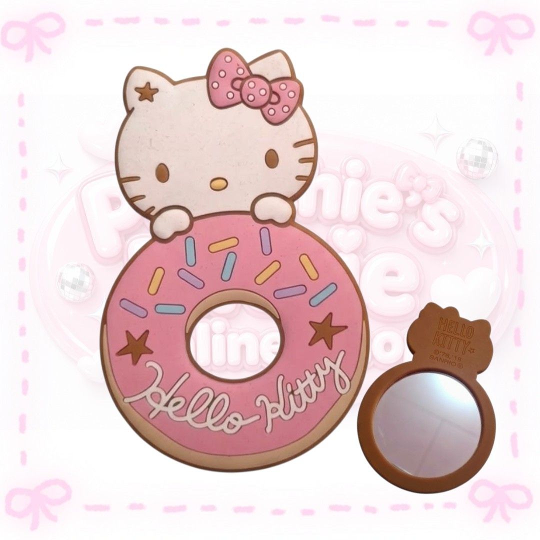 Hello Kitty Donut Hand Mirror Sanrio (Category: Mirrors) located in Sorsogon. Submitted by mitchelle0425 (Listing ID 1468132916, Image 1). Description: .