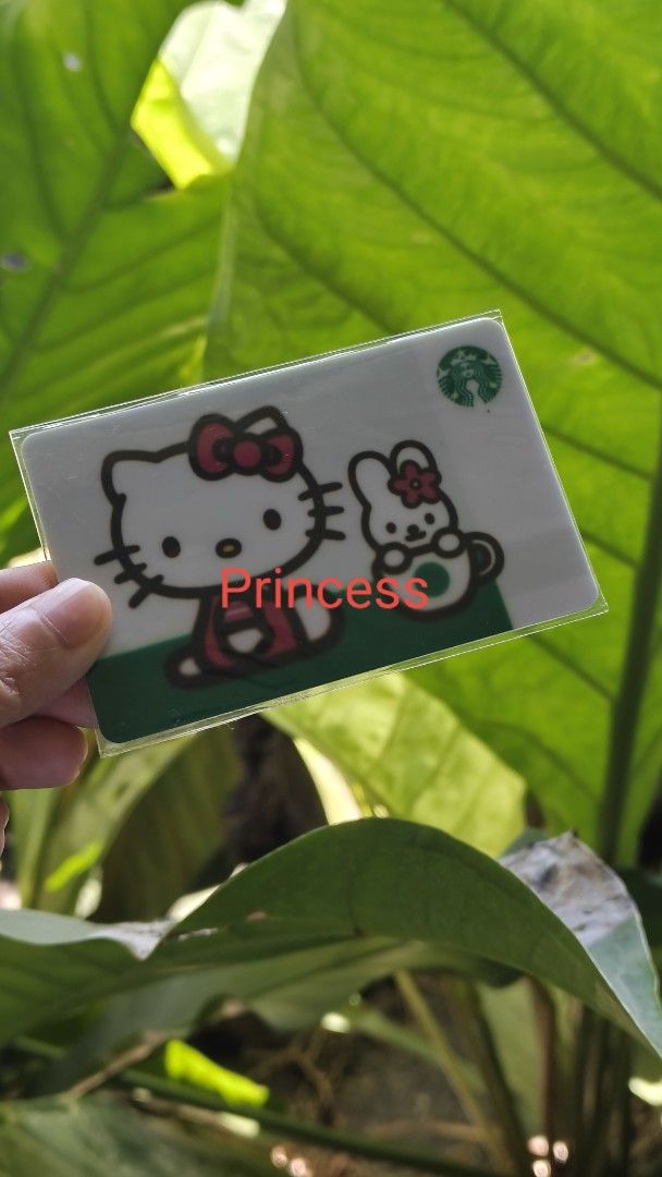 Hello Kitty Starbucks Card Sanrio (Category: Character Goods) located in Manila. Submitted by princess271 (Listing ID 1468103987, Image 1). Description: Hello Kitty Starbucks Card Sanrio for only collection lang po ito GOD BLESS .