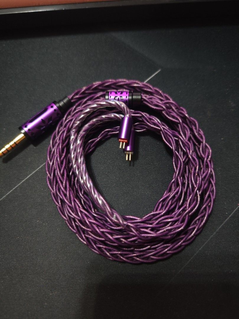 Hisenior Caño Cristales (Category: Earphones) located in Angeles City. Submitted by mago1010 (Listing ID 1468203141, Image 2). Description: Private seller Item: Hisenior Caño Cristales with purple 8 core cable worth 3k 2DD 8BA Hybrid IEM MSRP: 399 USD Condition: 8/10 Complete: No. Incomplete stock tips Price: 10500 Loc: Angeles City Meetups: yes within AC Shipping: yes via j&t, lbc Rfs: downsizing.