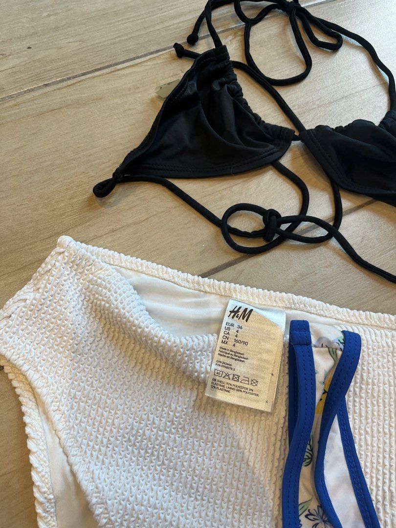 H&M Bikini and Swimwear bundle (Category: Bikinis & Swimsuits) located in Manila. Submitted by caseyandreaa2 (Listing ID 1468195178, Image 2). Description: Both small Pick up only Loc: BGC, Taguig, Metro Manila Book your own courier .