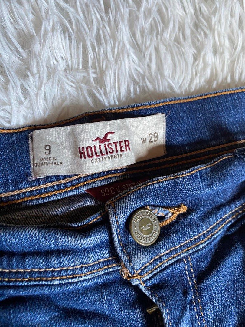Hollister Denim Shorts (Category: Shorts) located in Cebu City. Submitted by venomouswhisk (Listing ID 1468088967, Image 2). Description: - Brand: Hollister - Size: 9 (W29) - Material: Stretchy denim (Made in Guatemala) - Condition: Clean and ready to wear - Perfect for: Warm weather and casual daily outfits 💝Dm me for more photos ! ^^ MOD:J&t MOP:Gcash.