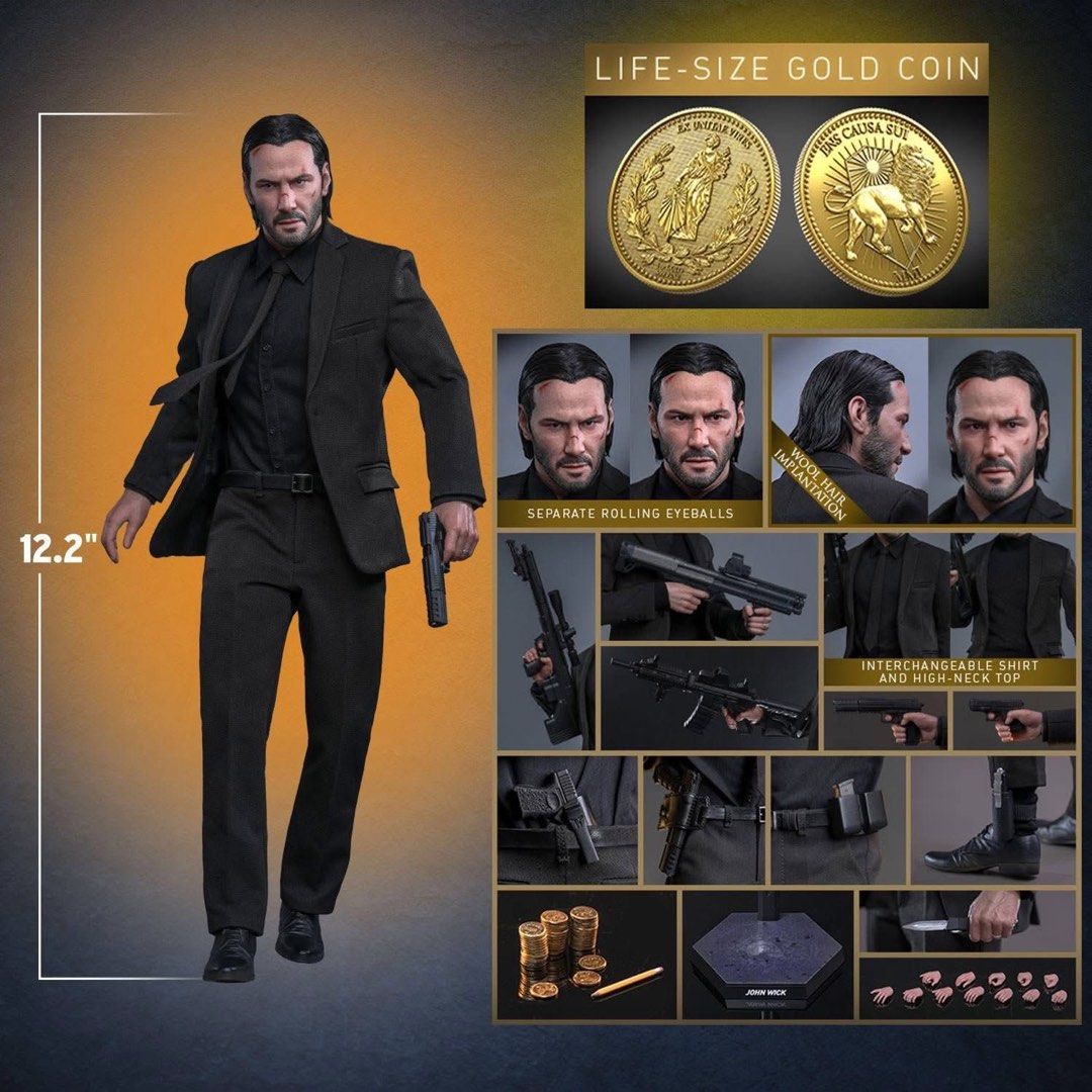 Hot Toys John Wick Artisan Edition (Category: Figurines & Statues) located in Paranaque City. Submitted by icko007 (Listing ID 1468152944, Image 3). Description: Hot Toys John Wick Artisan Edition Limited 4000 pcs released Misb / brandnew 🌲🎄Price 22,900 Only No Rush Shipping/ Dibs Now Pay now Location Paranaque Payment Gcash/Bpi Shipping Lalamove/Lbc Buyers Risk / Fee ‼️Seller is not responsible for: lost, stolen, or damaged packages..